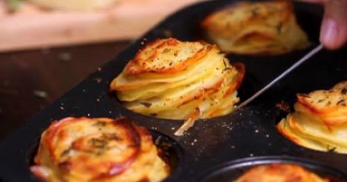 Parmesan Potato Stack Recipe Enjoy Easy Meals