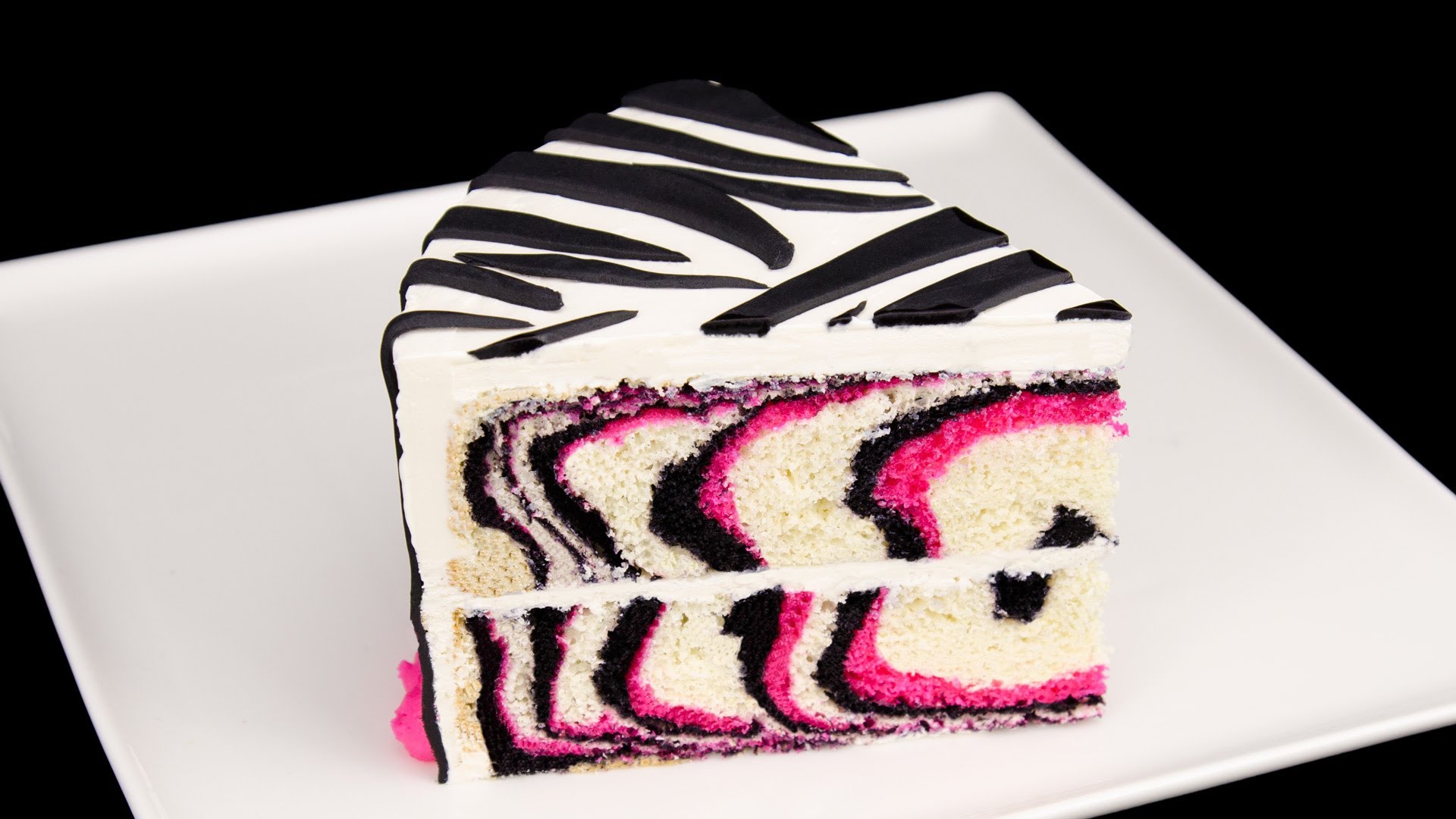 How To Make Animal Print Cake