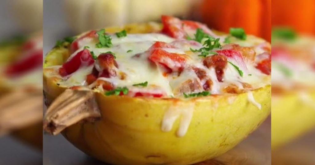 Make This Sausage And Peppers Stuffed Spaghetti Squash Recipe As Part ...